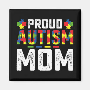 Imán Orgullosa Madre Autismo Conciencia Familia Autista