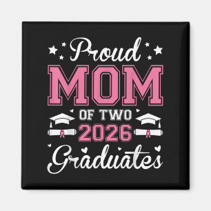 Imán Orgullosa Madre De Dos Graduados Superiores De 202