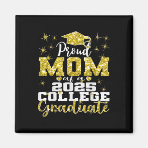 Imán Orgullosa Madre De Graduado Universitario 2025 Fam