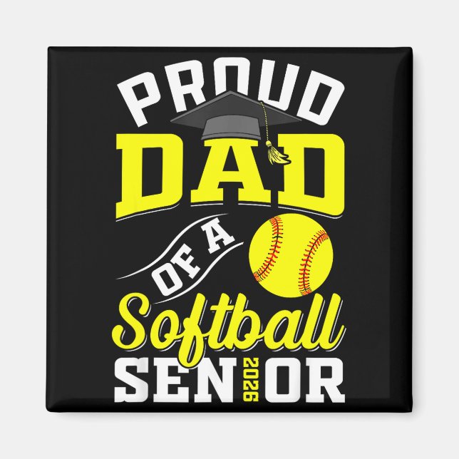 Imán Orgullosa madre de la generación de softball 2026 (Frente)