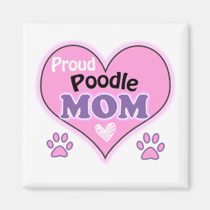Imán Orgullosa madre de Poodle