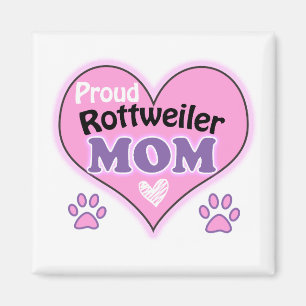 Imán Orgullosa madre de Rottweiler