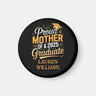 Imán Orgullosa madre de un graduado de 2025 - Regalo de