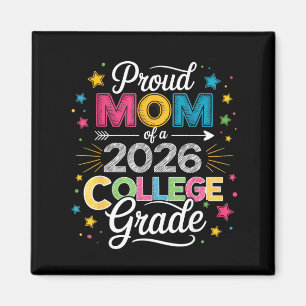 Imán Orgullosa madre de un graduado universitario de la