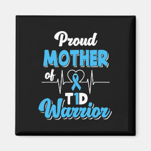Imán Orgullosa Madre De Un Guerrero Del T1d Diabetes Di