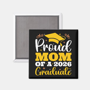 Imán Orgullosa Madre De Una Graduación Personalizada 20