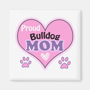 Imán Orgullosa madre del Bulldog