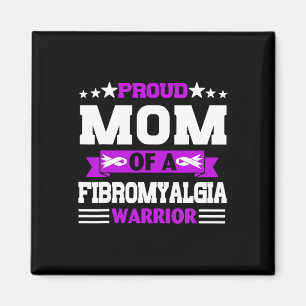 Imán Orgullosa Madre Guerrera De Una Conciencia De Fibr