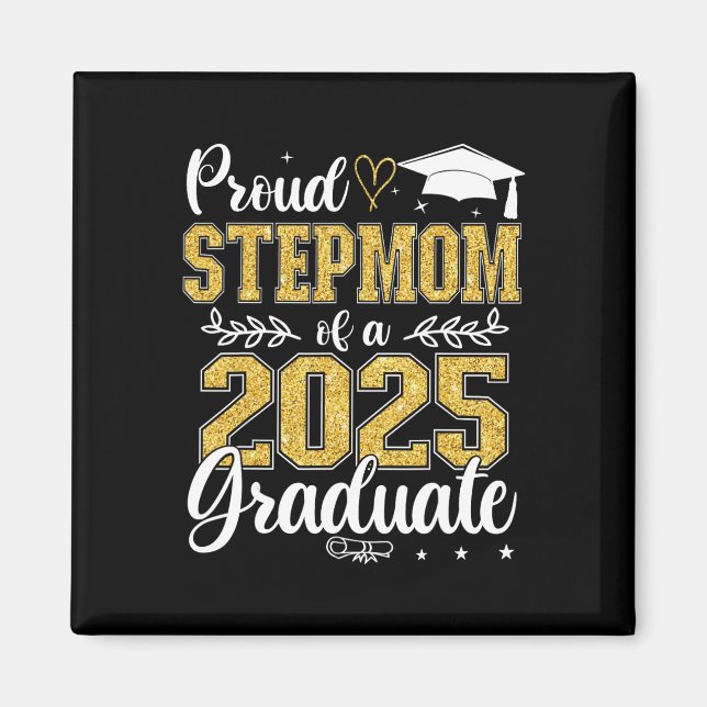 Imán Orgullosa Madretera De Un Grado Superior De Gradua (Frente)