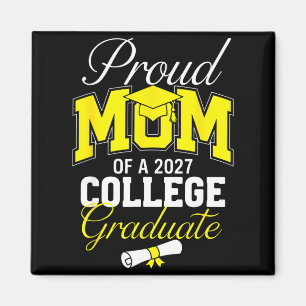 Imán Orgullosa mamá de un graduado 2027 divertido senio