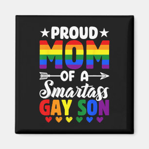 Imán Orgullosa Mamá De Un Hijo Gay Inteligente Lgbtq Co