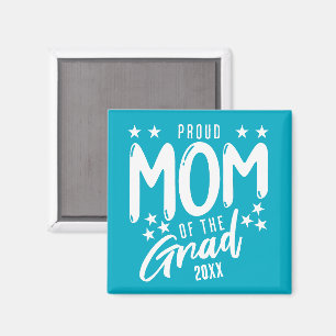 Imán Orgullosa mamá del Año del Gran Personalizado Keep