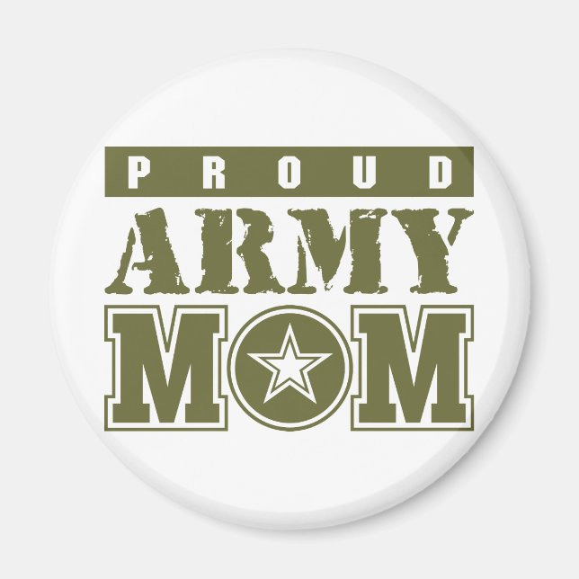 Imán Orgullosa mamá del Ejército (Frente)
