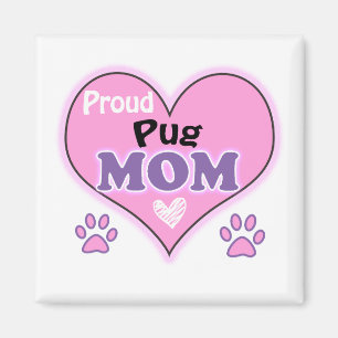 Imán Orgullosa mamá Pug