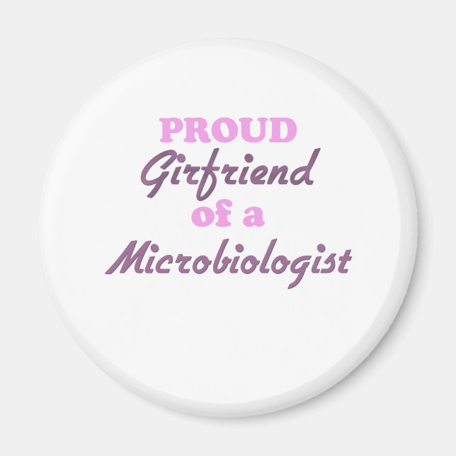 Imán Orgullosa novia de un microbiólogo (Frente)