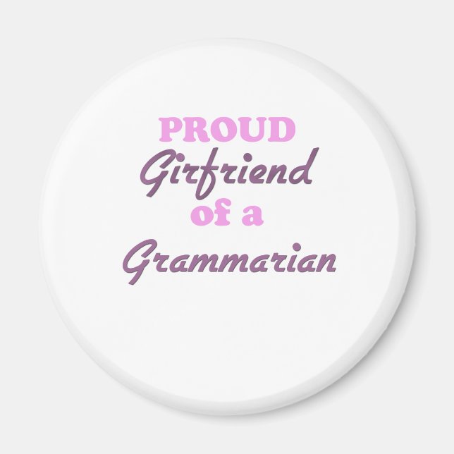 Imán Orgullosa novia de una gramática (Frente)