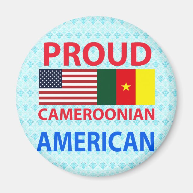 Imán Orgulloso camerunés-americano (Frente)
