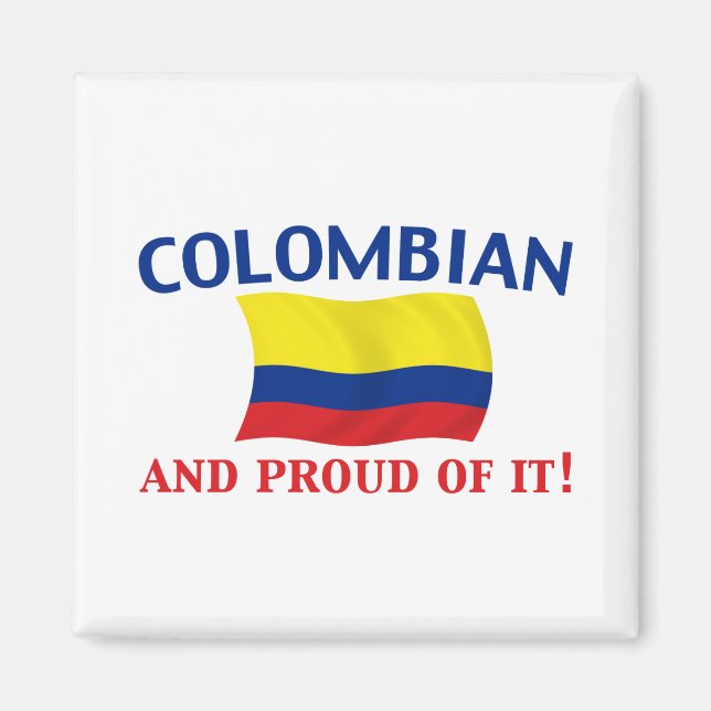 Imán Orgulloso colombiano (Frente)