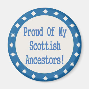 Imán Orgulloso De Mis Ancestros Escoceses