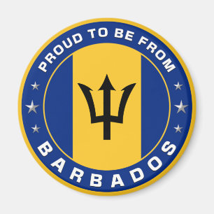 Imán Orgulloso De Ser De Barbados