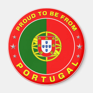 Imán Orgulloso De Ser De Portugal
