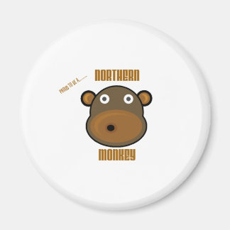 Imán Orgulloso de ser un mono del norte