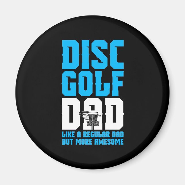 Imán Orgulloso Disco Golf Dad (Frente)