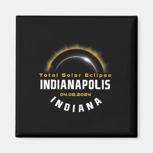 Imán Orgulloso eclipse solar total de Indianápolis Indi