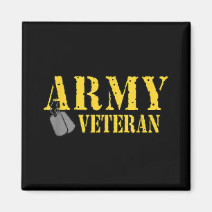 Imán Orgulloso Ejército de veteranos camisas de orgullo
