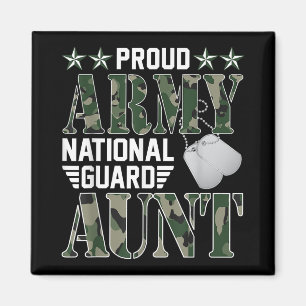 Imán Orgulloso Ejército Guardia Nacional Tía Vecina Mil