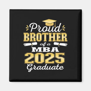 Imán Orgulloso Hermano De La Familia Graduada De 2025 M