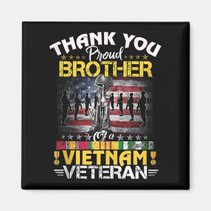 Imán Orgulloso Hermano De Un Veterano Vietnamita - Grac
