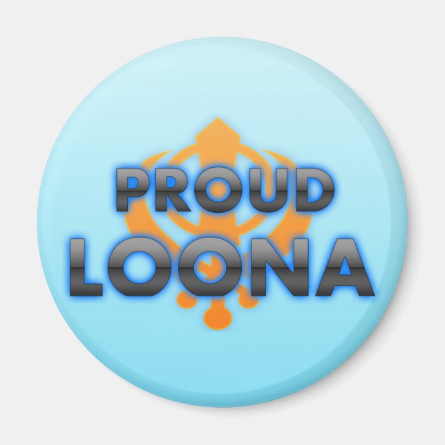 Imán Orgulloso Loona, orgullo de Loona (Frente)