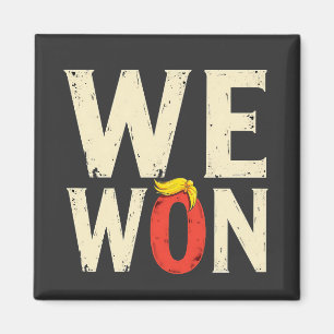 Imán Orgulloso Maga Trump ganó discurso del Día de la I