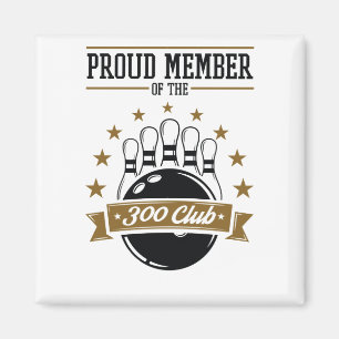 Imán Orgulloso miembro del juego perfecto Bowling 300 C
