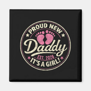 Imán Orgulloso nuevo papá es una niña estimado 2026 pap