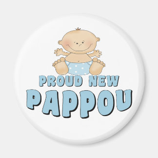 Imán Orgulloso Nuevo Pappou Chico