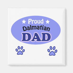 Imán Orgulloso padre dalmatiano