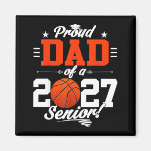 Imán Orgulloso padre de un estudiante de baloncesto de