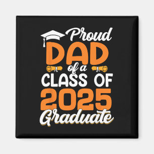Imán Orgulloso Padre De Un Graduado Superior De Graduac