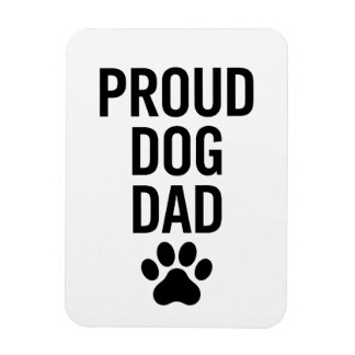 Imán Orgulloso papá de perro - Gracioso regalo de amant