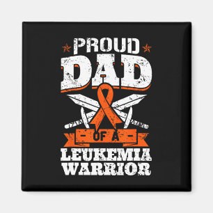 Imán Orgulloso Papá De Un Guerrero De La Leucemia, Papi
