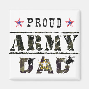 Imán Orgulloso papá del ejército