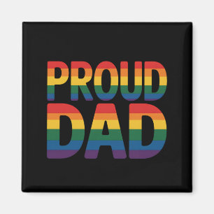 Imán Orgulloso Papá Familia LGBTQ Orgullo Gay Aliado Ar