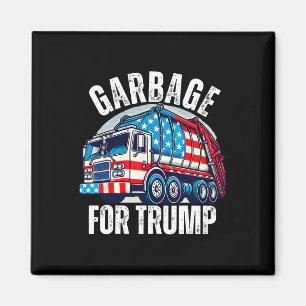 Imán Orgulloso partidario de la basura de Trump Basura