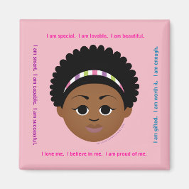 Imán Orgulloso por BNaturalMe #SoyAfro de Afirmación Po