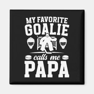 Imán Orgulloso Portero De Hockey Papá De Un Portero De