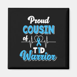 Imán Orgulloso Primo De Un Guerrero Del T1D Diabetes Aw
