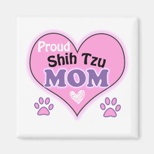 Imán Orgulloso Shih Tzu mamá