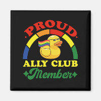 Orgulloso socio del club de aliados Rubber Duque G